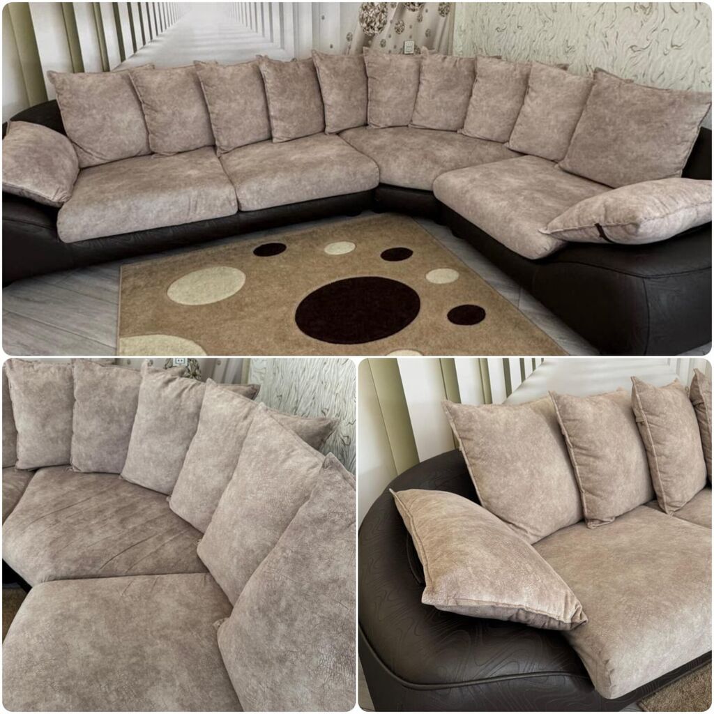 Künc divan satılır 600 azn.Unvan Grand heyatd yerleşir. Olcusu 3//2