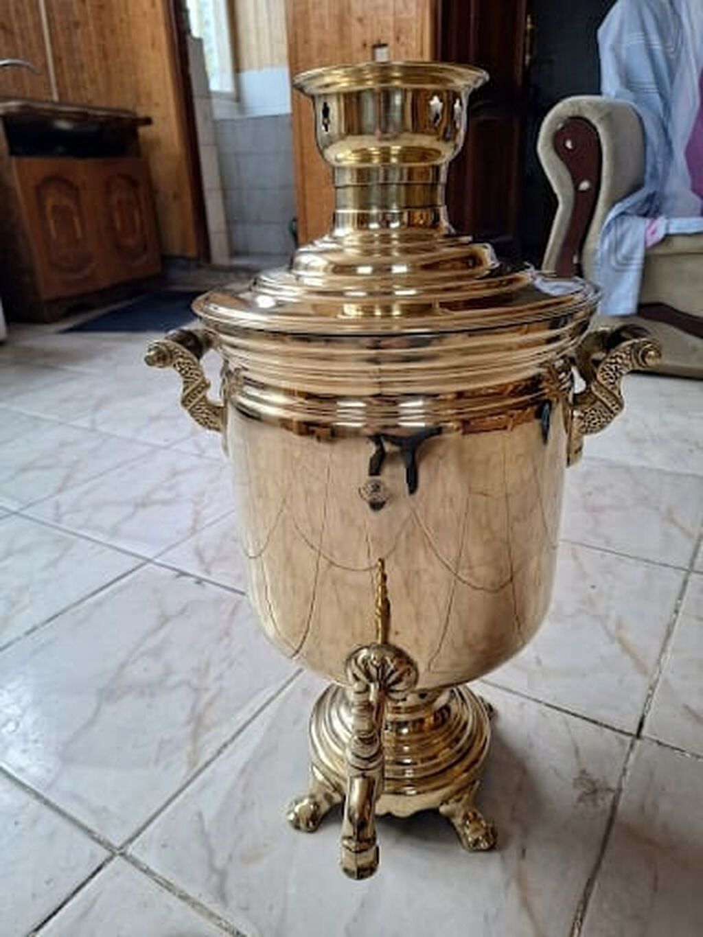 İşlənmiş Od Samovar, 8 l, Ödənişli çatdırılma, Rayonlara çatdırılma