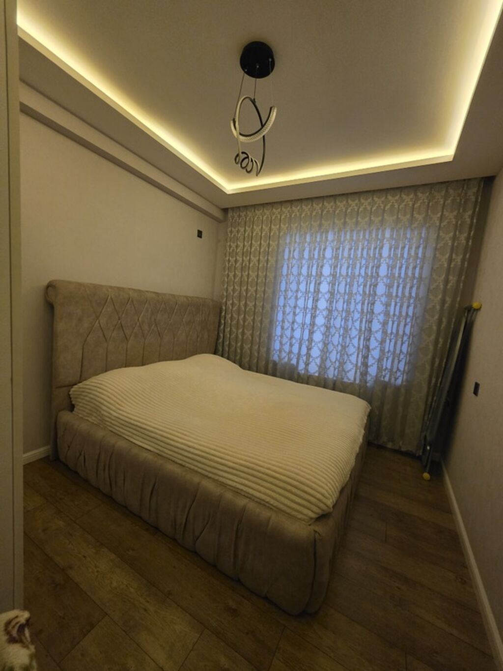 Yataq dəsti – yumşaq parça ilə üzlənmiş çarpayı - Ölçü: təxminən — Mebel, Bakı (3)