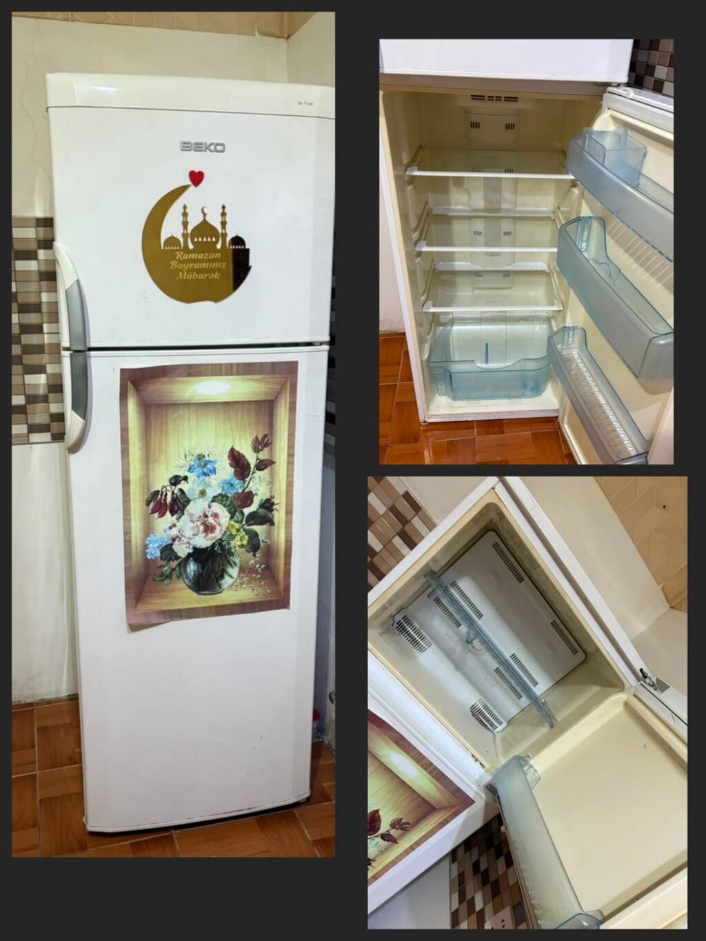 🌞Beko noforst soyuducu ✅Satilir 280 azn ✅Evden satisdi ✅Unvan:Xirdalan — Soyuducular, Bakı