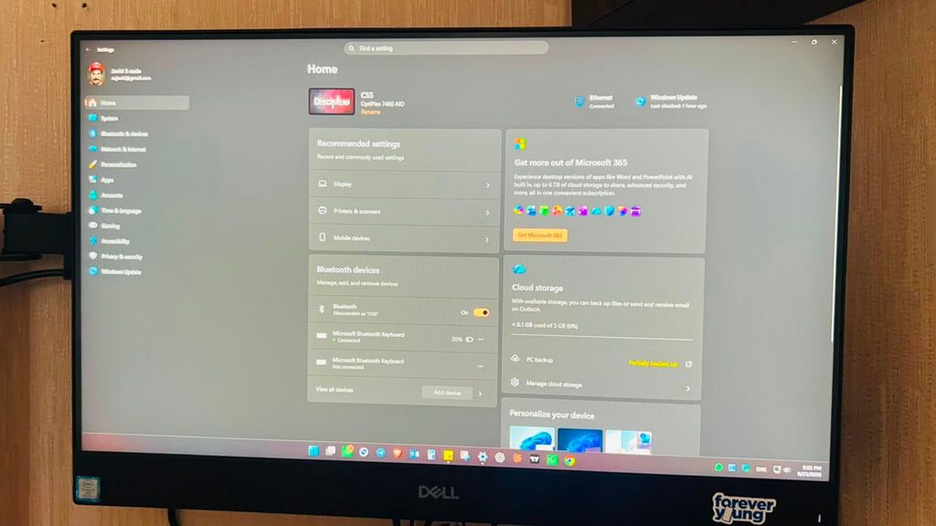 💻 Dell OptiPlex 7460 AIO Monoblok + Samsung 23" Monitor + VESA Montaj — Elektronika, Bakı (4)