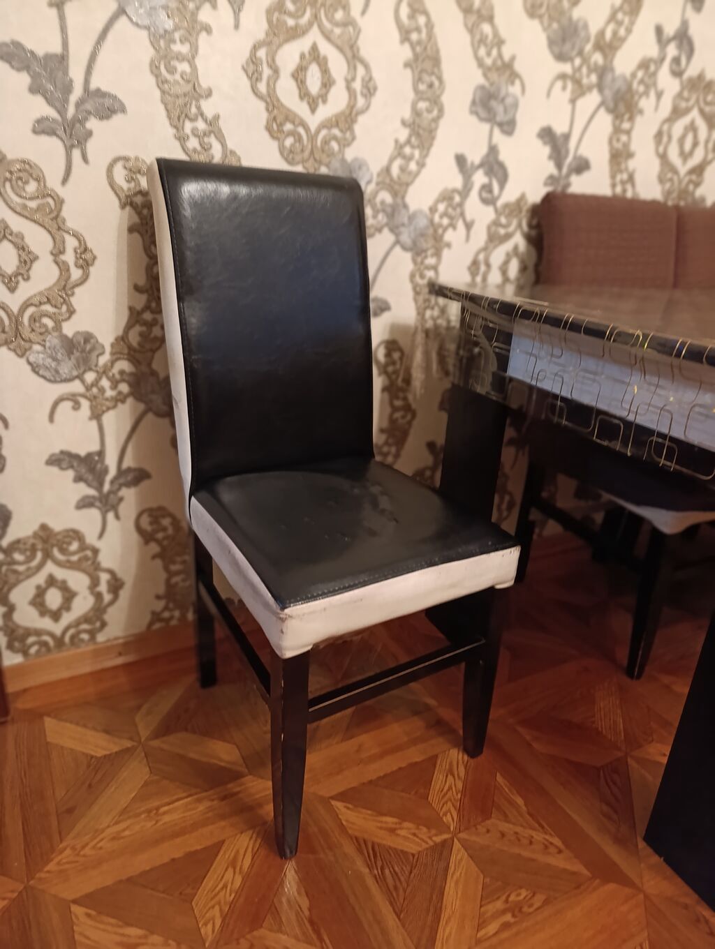Qonaq otağı üçün, İşlənmiş, rəng - Qara Stul — Stullar, Digah (2)