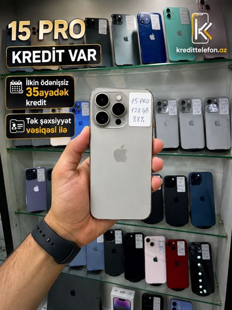IPhone 15 Pro, 128 GB, Natural Titanium