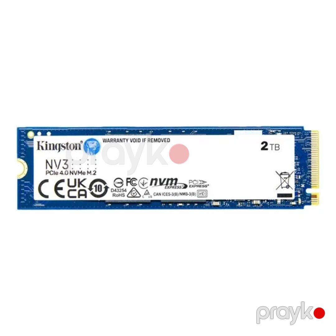 SSD yığıcı Kingston 2000G NV3 M.2 2280 NVMe SSD (SNV3S/2000G) — Elektronika, Bakı (2)