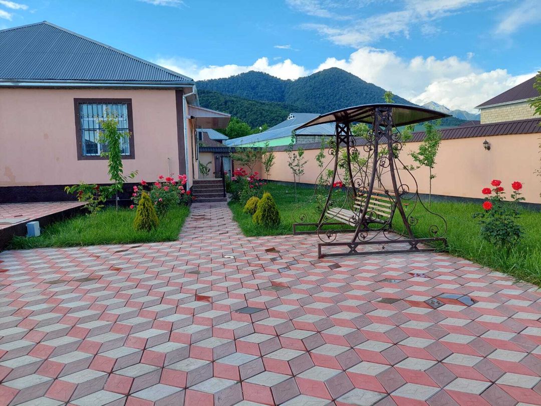 İcarəyə verilir 4 otaqlı həyət evi/bağ evi 140 m² — Ev, villa, Qəbələ (2)