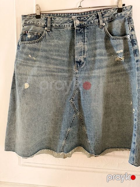 Mini Ətək, Tommy Hilfiger, Cins