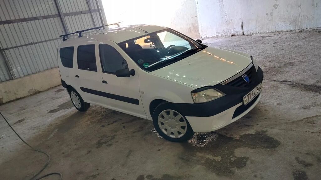 Dacia Logan MCV (ağ rəng), univeral kuzov Xüsusiyyətlər: - 5 qapı, 5 — Avto, Ceyranbatan