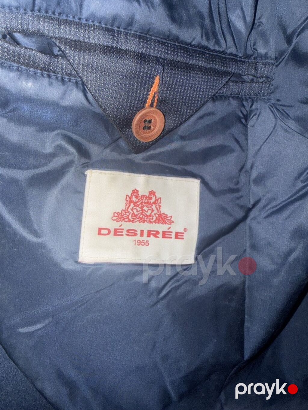 DÉSIRÉE 1955 kişi pencəyi - Rəng: dəniz mavisi - Model: klassik iki — Şəxsi əşyalar, Bakı (4)