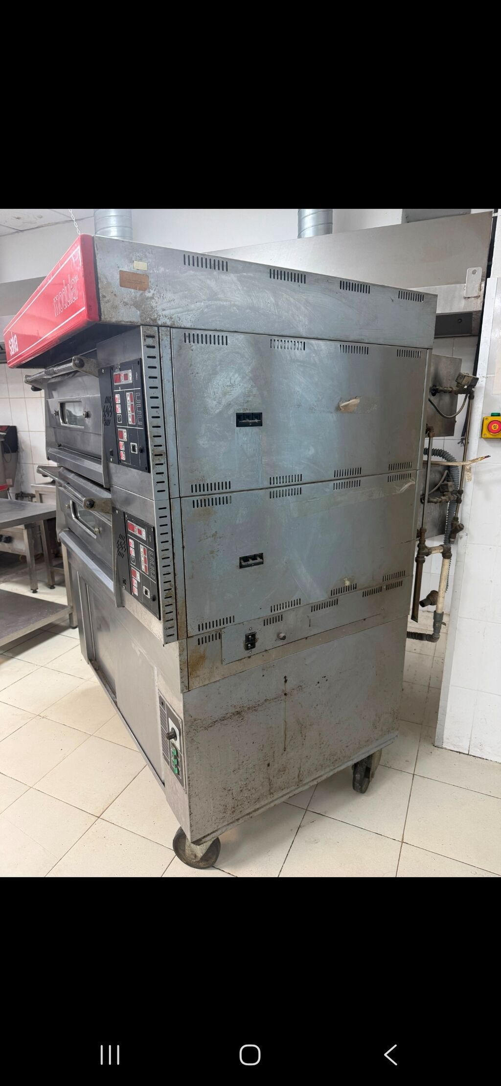 Elektrik soba, Çörək, Şirniyyat üçün, Pizza, İşlənmiş — Biznes və avadanlıq, Bakı (4)