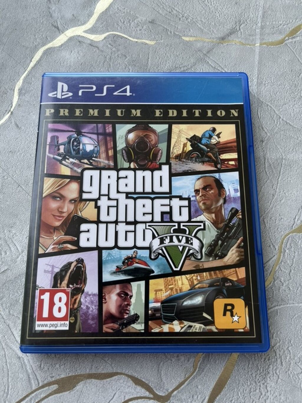 GTA 5 "Premium Edition" versiyasıdır. Əsas hekayə rejimi ilə yanaşı — Elektronika, Masazır