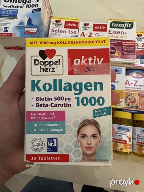 Doppelherz aktiv Kollagen 1000 – 30 tablet — Bakı