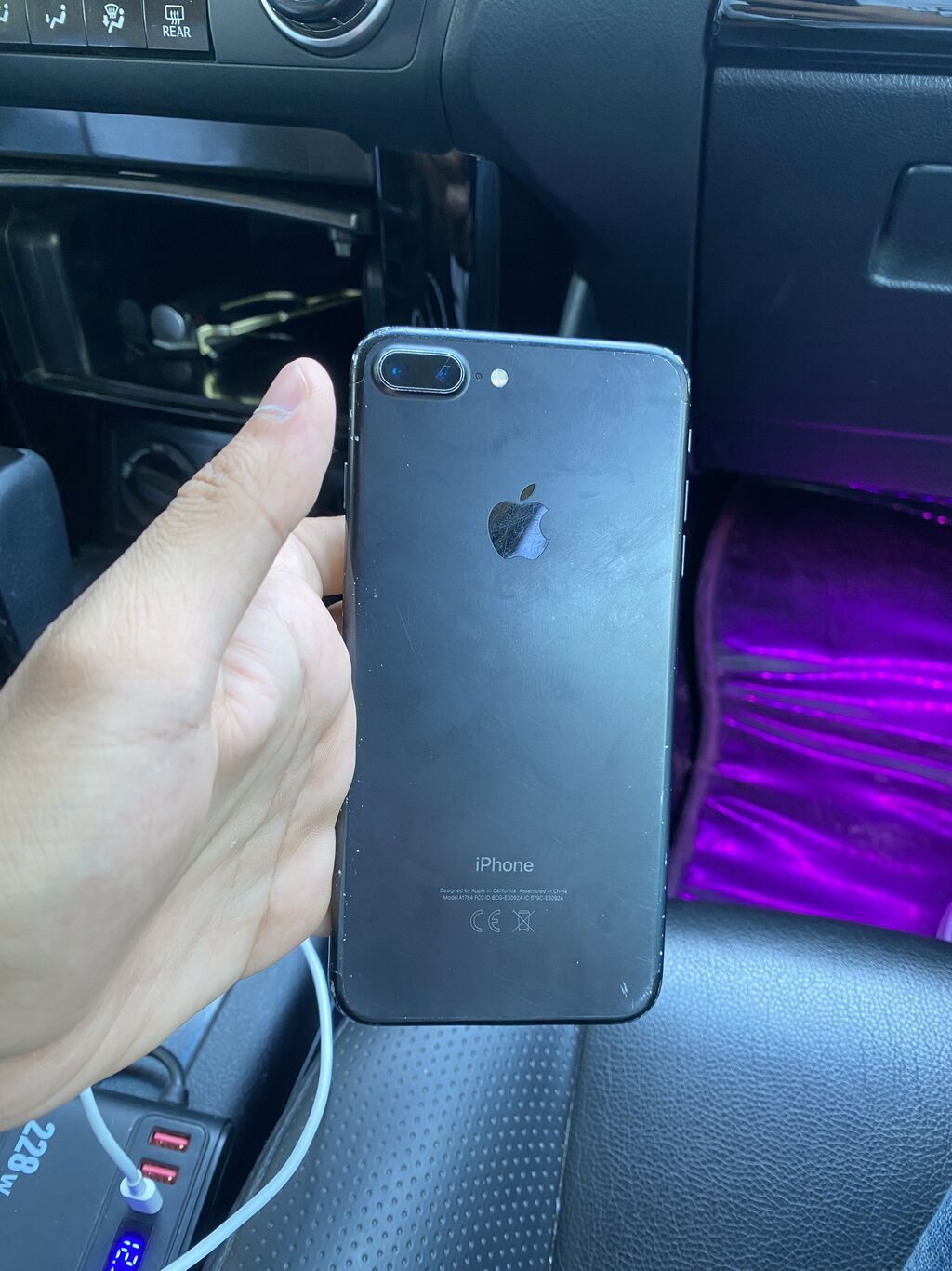 IPhone 7 Plus, 32 GB, Jet Black, Barmaq izi — Apple iPhone, Sumqayıt (3)