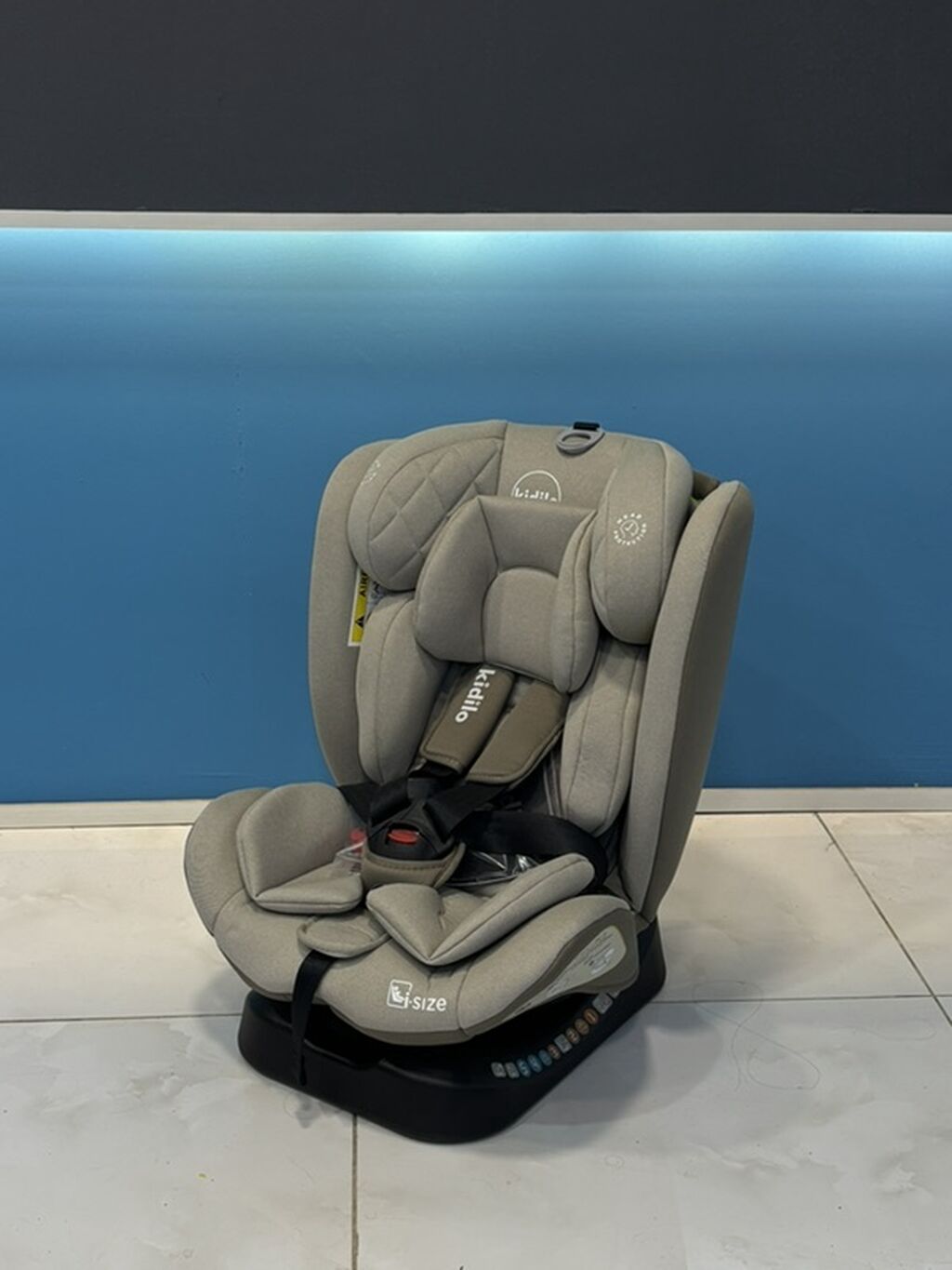 Kidilo uşaq avtomobil oturacağı – i-Size standartlı, çoxfunksiyalı