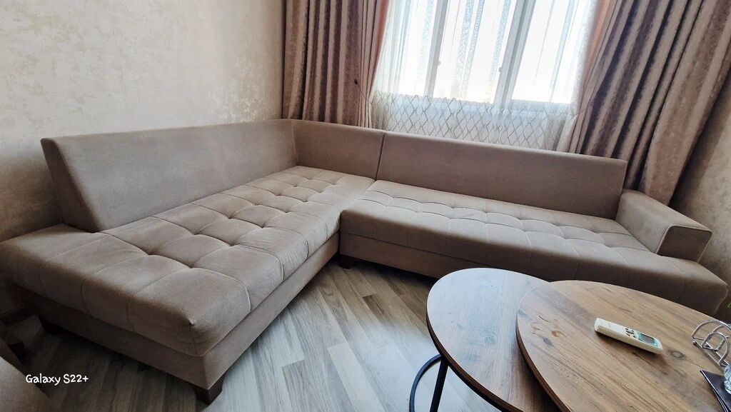 Künc divan, İşlənmiş, Açılmayan, Bazasız, Parça, Çatdırılma yoxdur — Divanlər, Bakı (4)