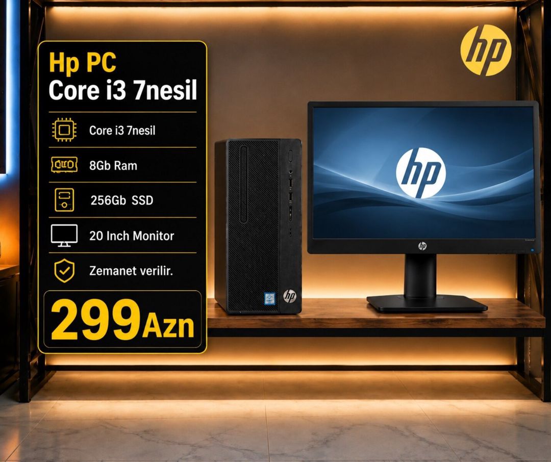 Masaüstü kompüter HP — Masaüstü kompüterlər, Bakı