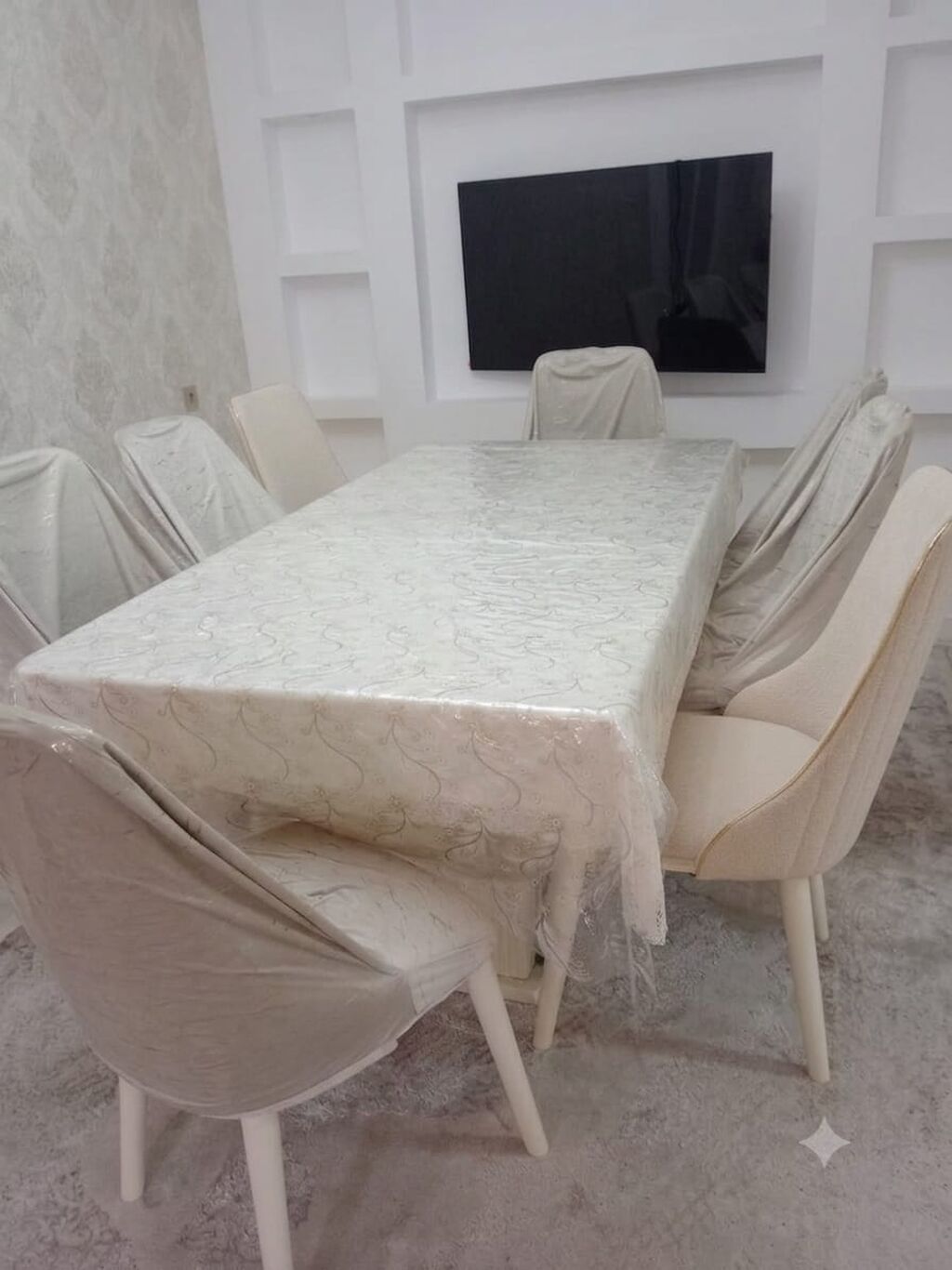 Qonaq otağı üçün, İşlənmiş, 8 stul — Mebel, Bakı