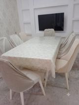 Qonaq otağı üçün, İşlənmiş, 8 stul — Mebel