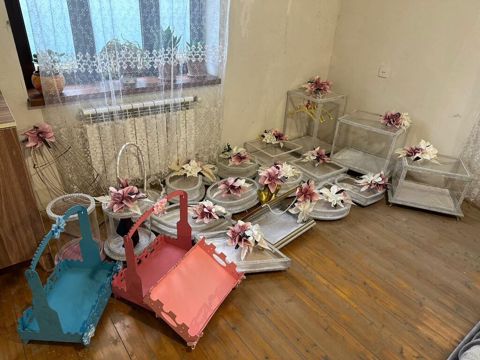 18 ədəd xonça dəsti toy və tədbirlər üçün