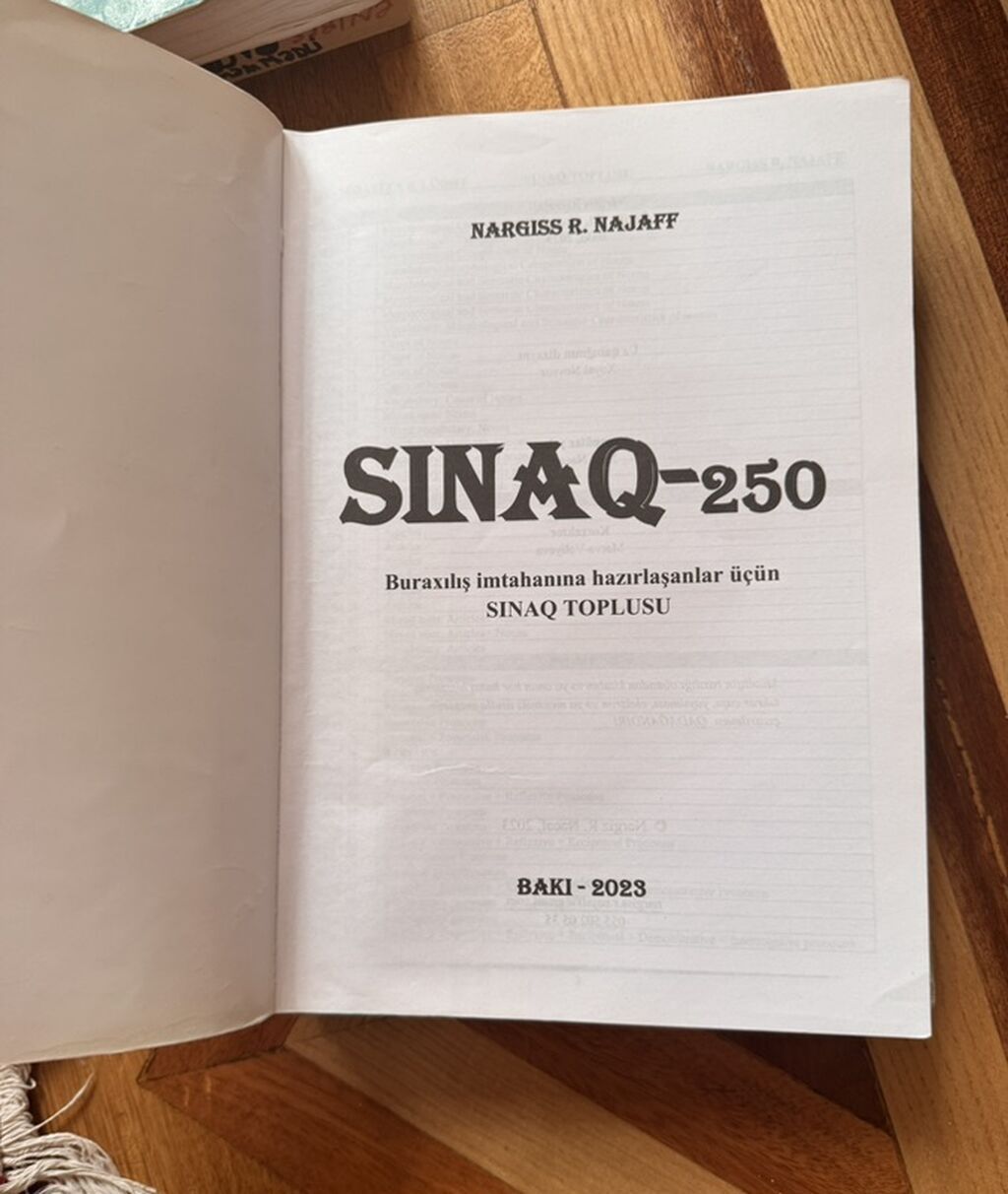 Məhsul: “English 250 – Buraxılış imtahanlarına hazırlaşanlar üçün — Kitablar və jurnallar, Bakı (2)