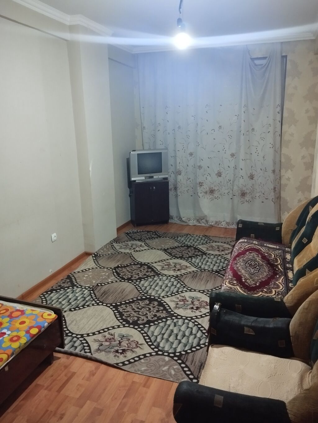 3 otaqlı mənzil – geniş dəhlizli, ayrı-ayrı otaqlarla - Plan: uzun — Daşınmaz əmlak, Bakı (6)