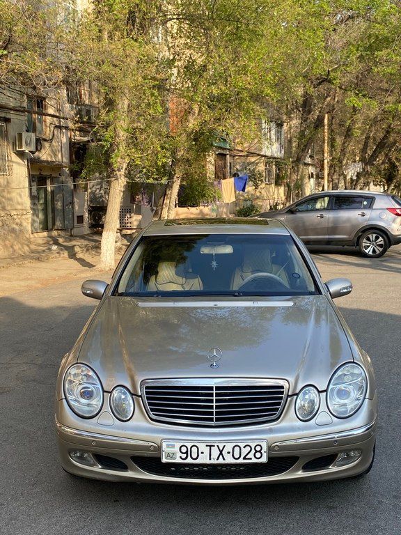 Mercedes E 240, 2.6 L, 2002 il, 300 000 km — Avtomobillər, Sumqayıt (4)