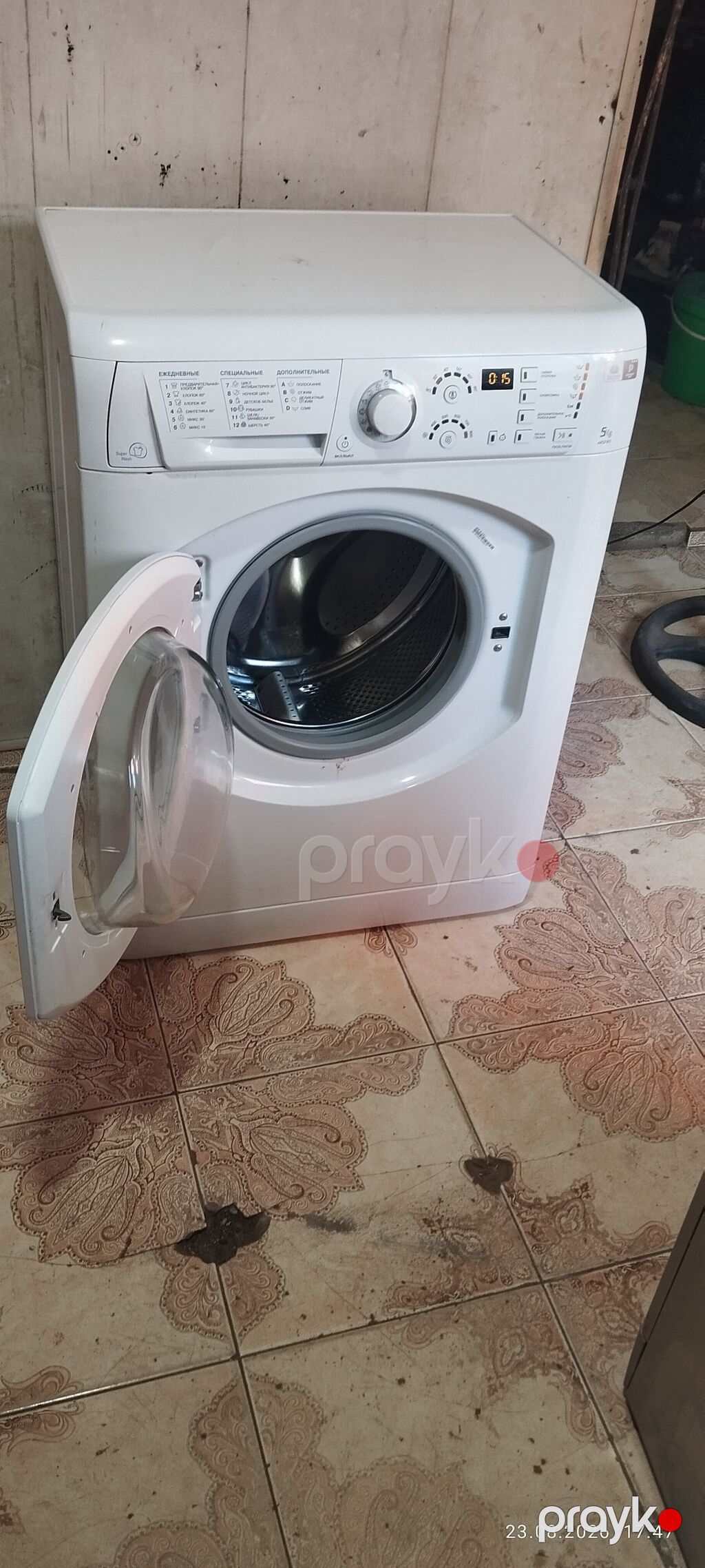 Hotpon arsiston paltar yuyan 5kq çüryü pası yoxdur əlavə odənşlə — Paltaryuyan maşınlar, Bakı (4)