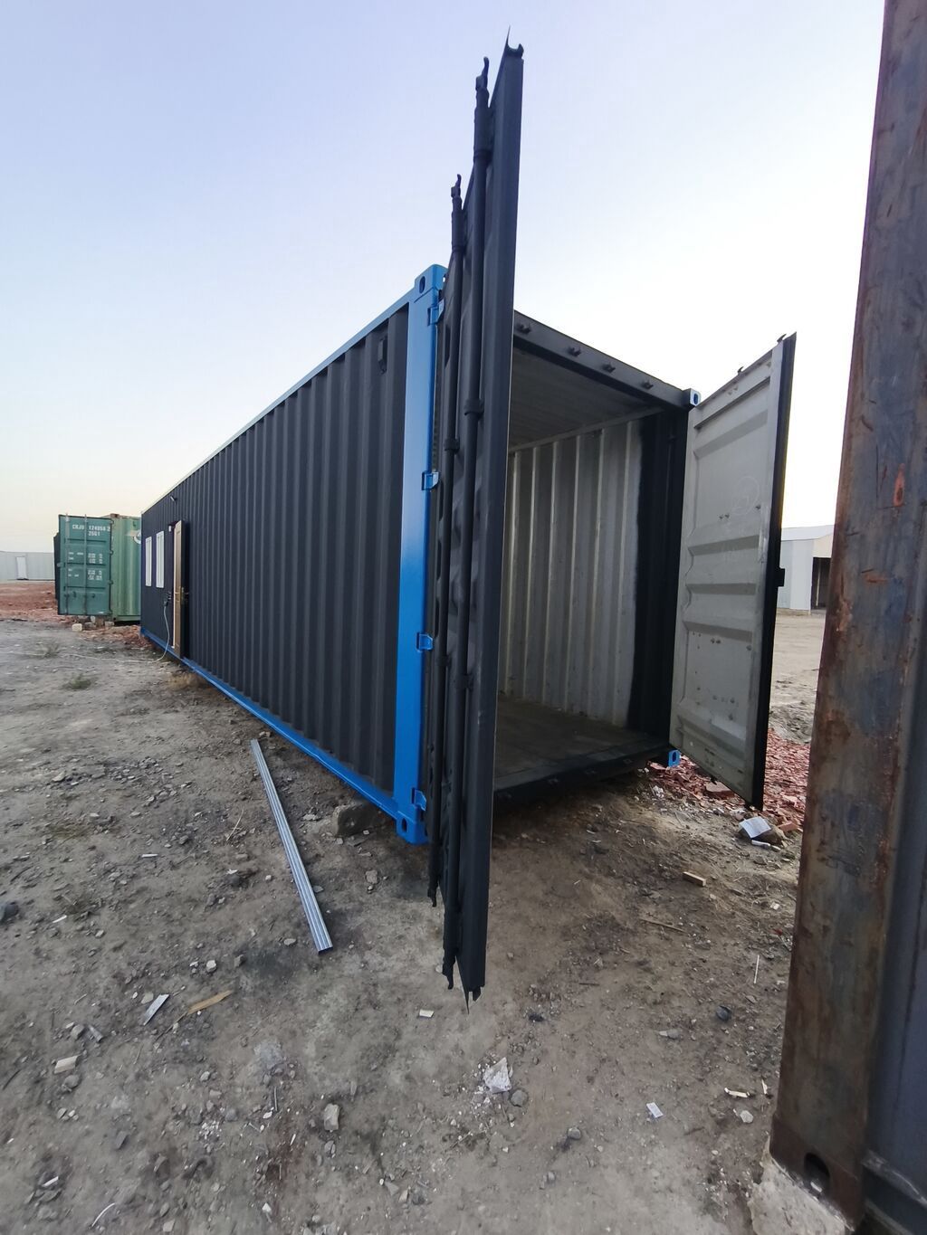 40 ft modul/konteyner ofis və anbar 6 anbar 6 m ofis - Ölçü: 40 fut — Biznes və avadanlıq, Digah (3)