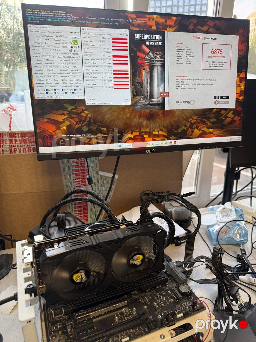 Nvidia RTX 3060m 6GB — Elektronika, Bakı (5)