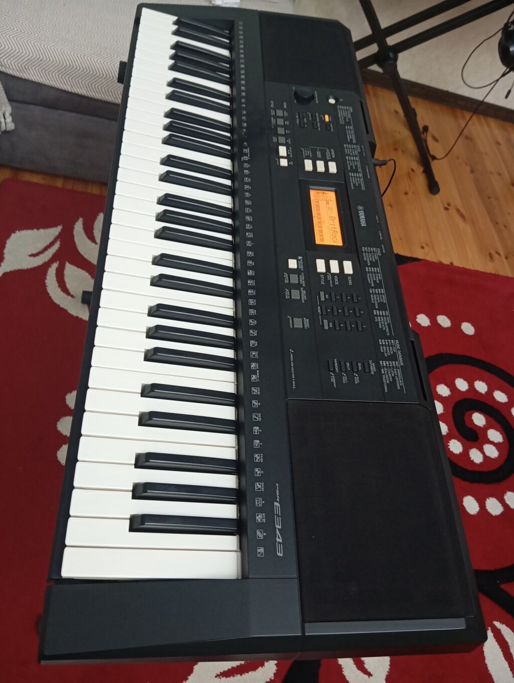 Yamaha PSR-E343 elektronik klaviatura/sintezator əla vəziyyətdədir — Musiqiə alətləri, Digah (2)