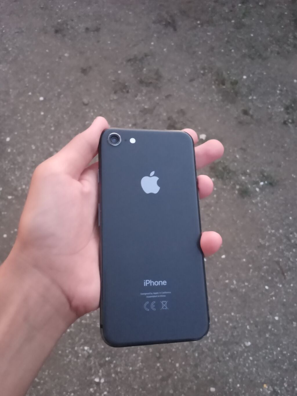 IPhone 8, 32 GB, Qara, Qırıq — Apple iPhone, Lənkəran (2)
