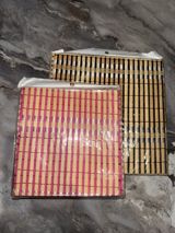 Bambuk süfrə altlıqları 15*14 sm - 65 paçka qalıb 18*18 sm - 70 — Anar