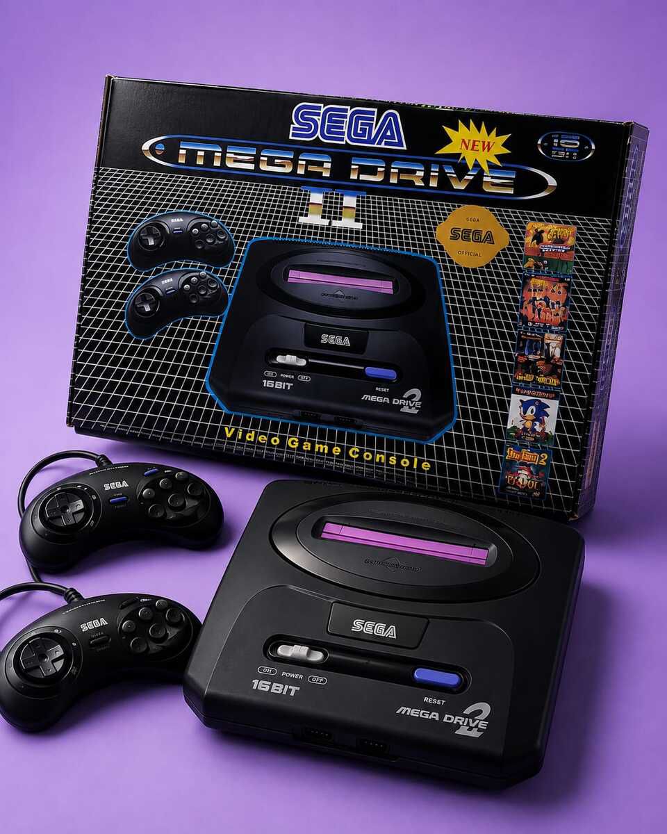 SEGA Mega Drive II – Retro oyun konsolu — Elektronika, Bakı