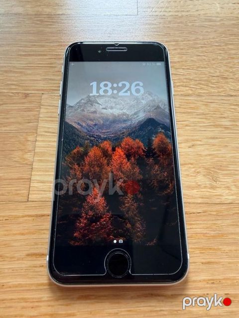 IPhone SE 2022, 64 GB, Ağ, Barmaq izi