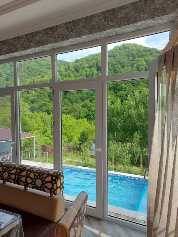 İcarəyə verilir 5 otaqlı həyət evi/bağ evi 120 m² — Ev, villa, Qəbələ (6)