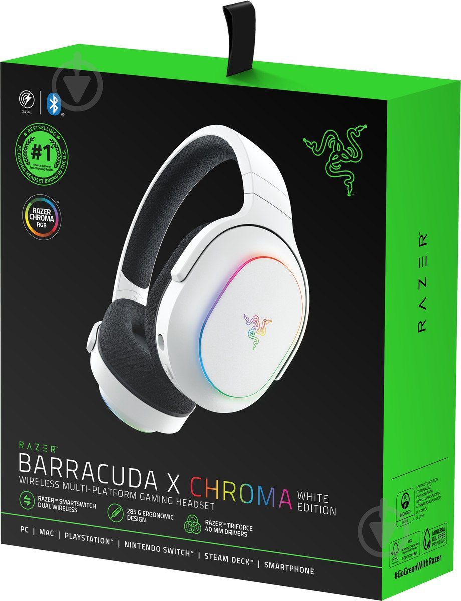 Simsiz qulaqlıq Razer Barracuda X Chroma / RZ04-05220200-R3M1 — Elektronika, Bakı