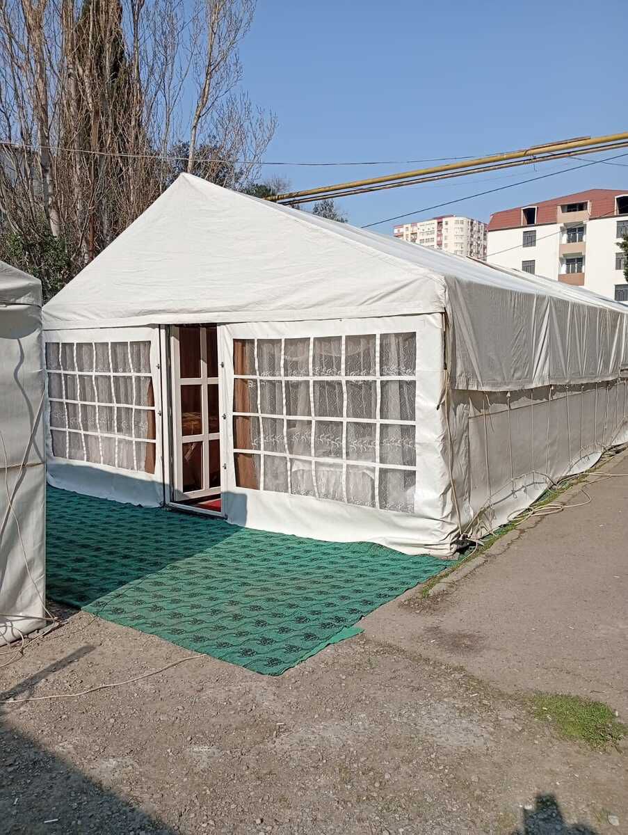 Çadırların quraşdırılması — Mallar, Bakı