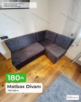 Mətbəx Divanı – künc model - Ölçü: 170 × 120 sm - Rəng seçimi — Мебель