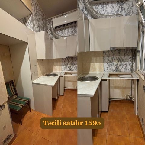 Akrik mətbəx mebeli 159₼. Ölçü 2 60/1.40. Üzərində moyka
