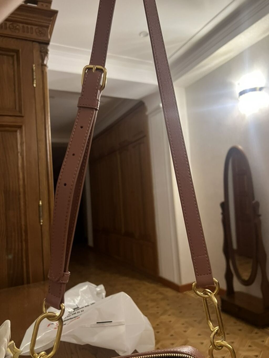 Love Moschino qadın çantası - Model: kvadrat formalı crossbody - — Çantalar, Bakı (3)