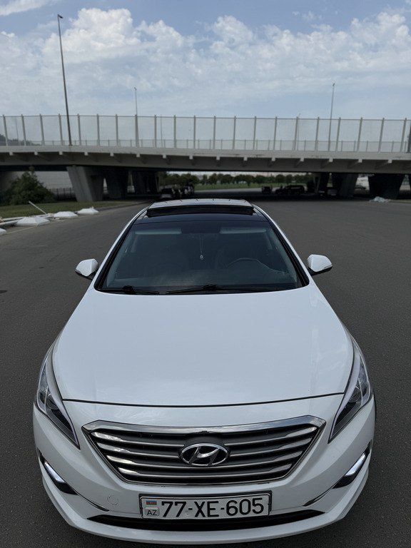 Hyundai Sonata, 2.0 L, 2015 il, 171 000 km — Avtomobillər, Bakı (9)