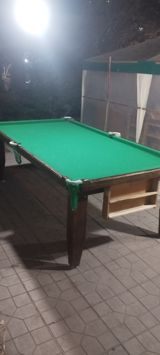 Bilyard (Rusiya bilyardı) stolu - Ölçü: böyük format, 6 cib (künc və — Mallar