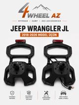 Jeep Wrangler JL 2018-2026 üçün ehtiyat təkər braketi — Запчасти и аксессуары