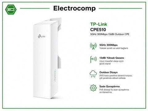 Siqnal gücləndirici TP-Link CPE510