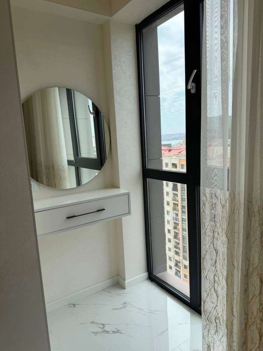 İcarəyə verilir 2 otaqlı yeni tikili 68 m² — Mənzil, Bakı (9)