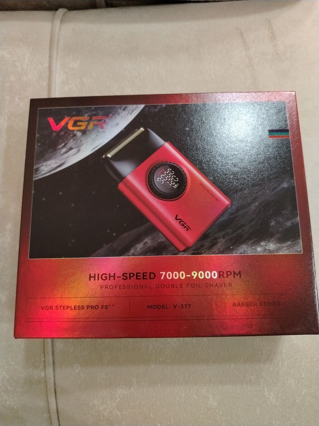 VGR V-377 Professional Double Foil Shaver – Barber Series - Yüksək — Elektronika, Bakı