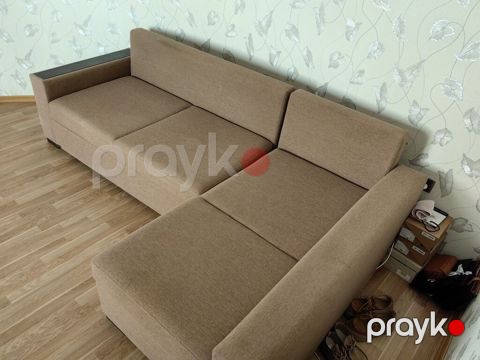 Künc divan, İşlənmiş, Açılan, Parça