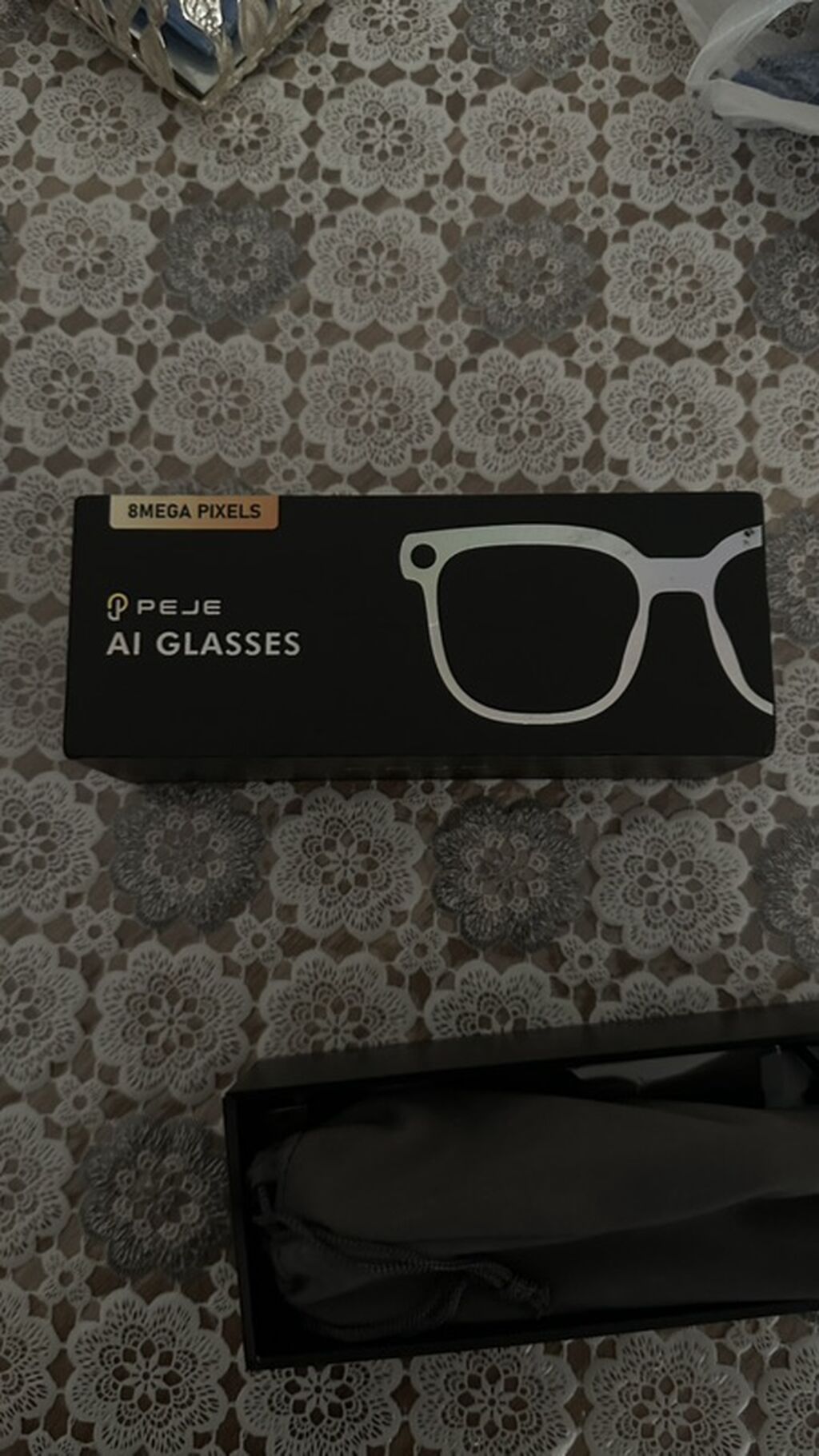 PEJE AI Glasses – ağıllı eynək Xüsusiyyətlər: - 8 megapiksel inteqrə — Aksesuarlar, Bakı (3)
