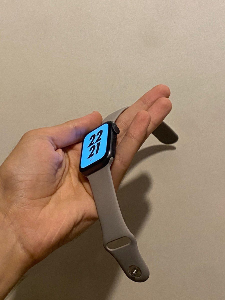 Apple Watch SE Nike Space Gray 44mm — Elektronika, Bakı (3)