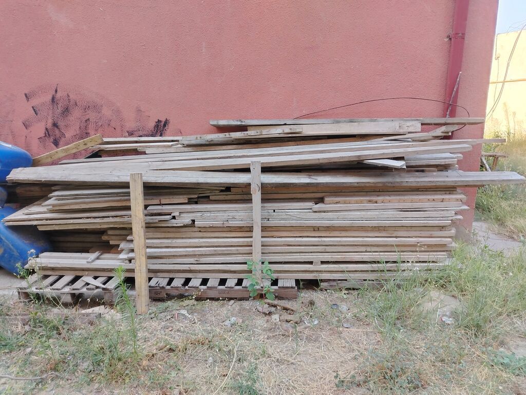 Taxta lövhə və şalban dəstəsi 3 kubdan çoxdur - Material: təbii ağac — Mallar, Masazır
