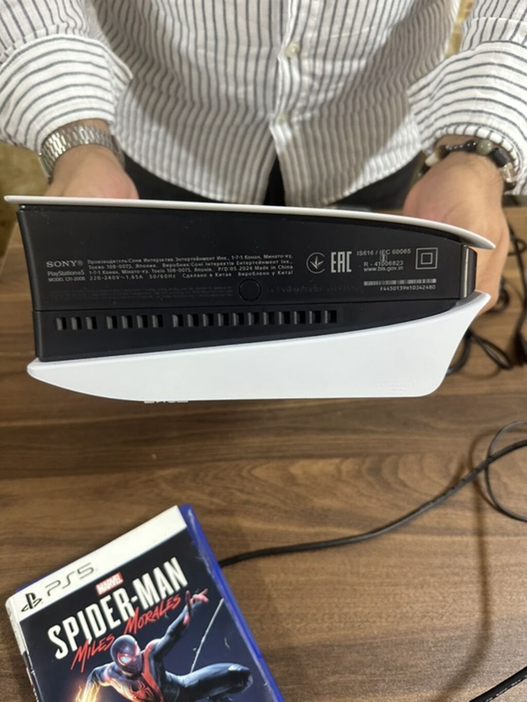 PlayStation 5 (Diskli versiya) seti Komplekt: - PS5 konsolu (disk — Elektronika, Digah (3)